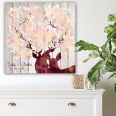 Libro degli ospiti alternativo "Cervi" personalizzato