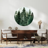 FOGGY FOREST CIRCLE Wall Stickers