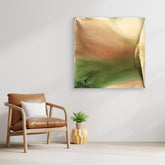 Soft Pastel Field Art, Modern Minimalist Wall Decor, Calming art print