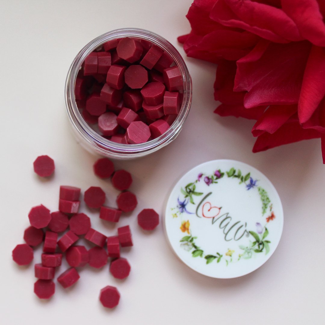 Begonia - Sealing Wax Beads - Lovalù