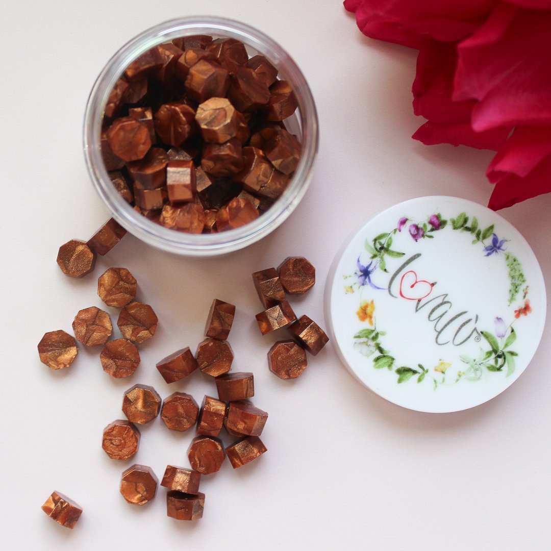 Caramel - Sealing Wax Beads - Lovalù