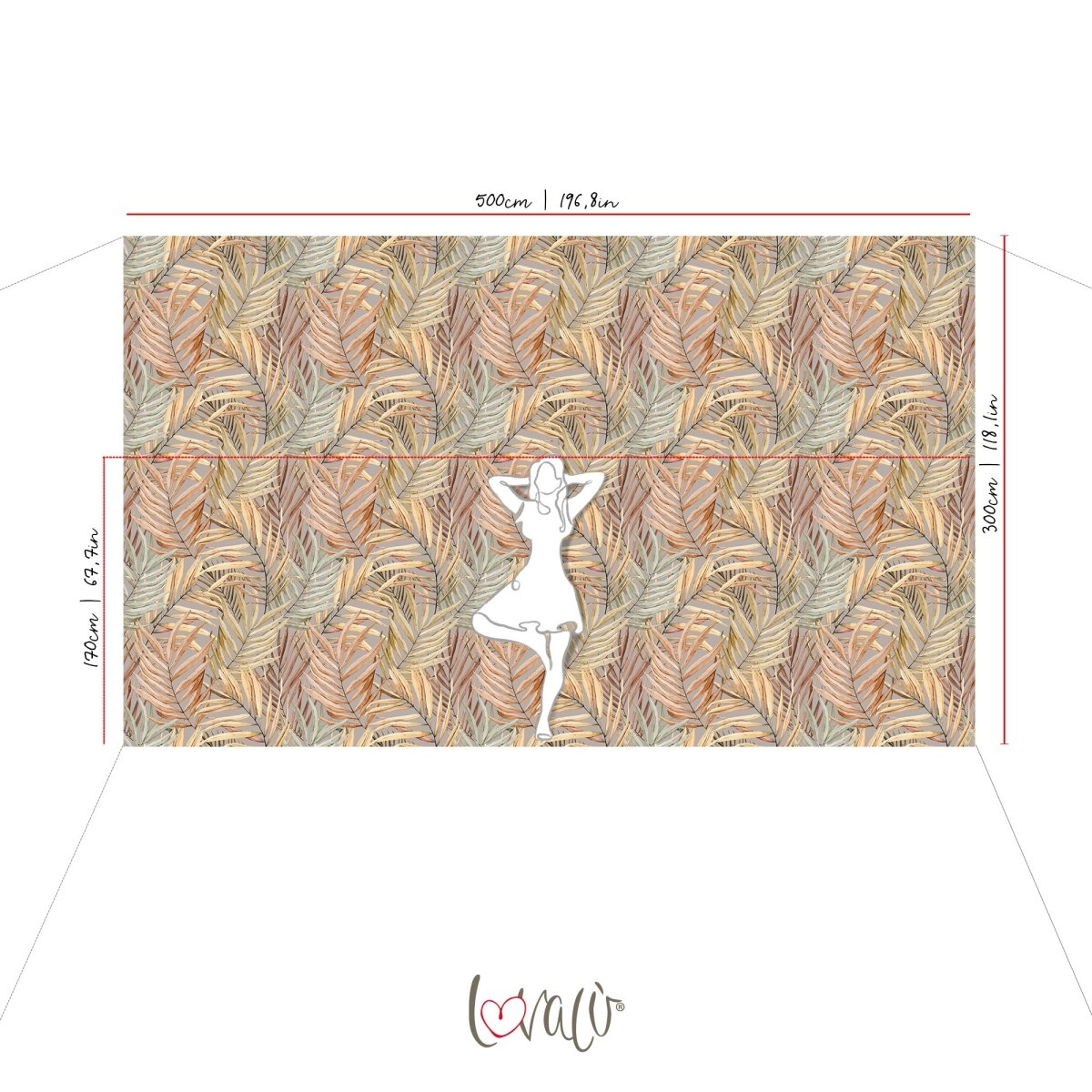 Exotic Leaves Wallpaper - Cerere - Lovalù