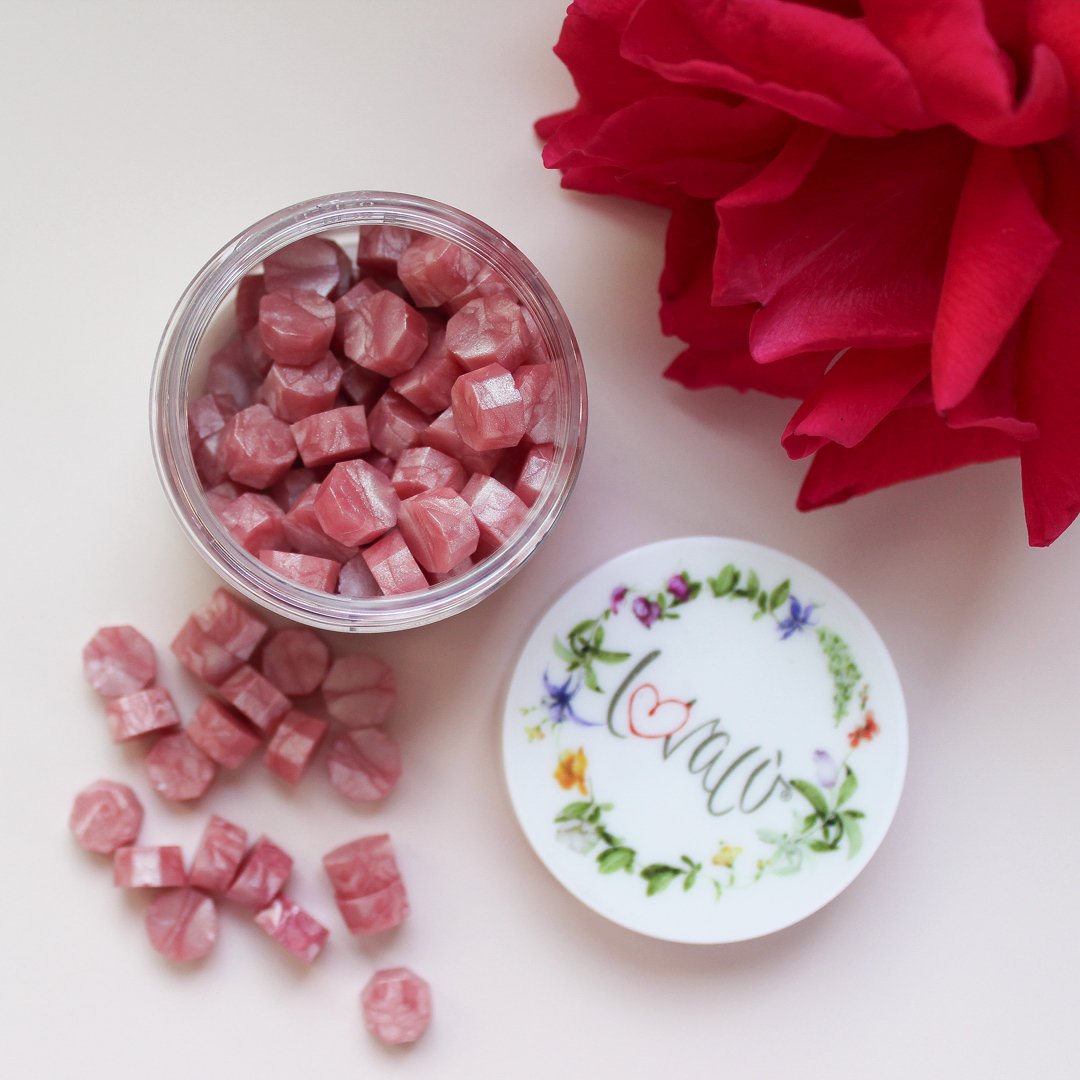 Flamingo - Sealing Wax Beads - Lovalù