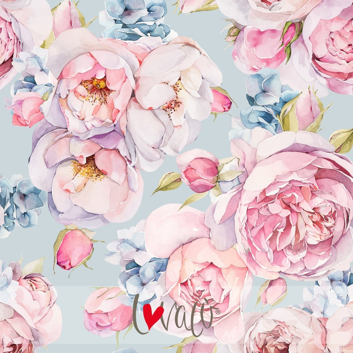 Floral Wallpaper - Rosa Rosae - Lovalù