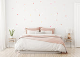 Pink Watercolor Dots Wall Stickers - Lovalù