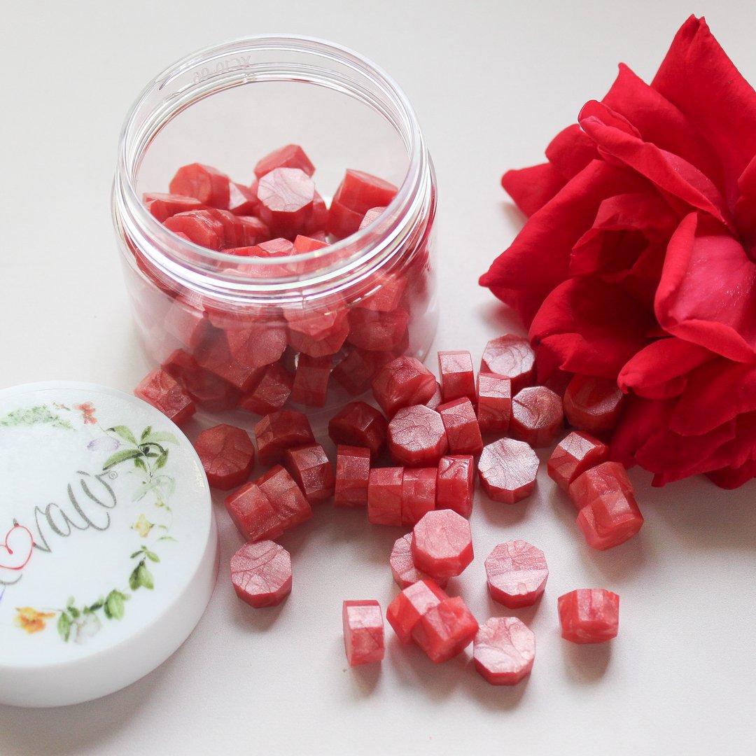 Rose - Sealing Wax Beads - Lovalù
