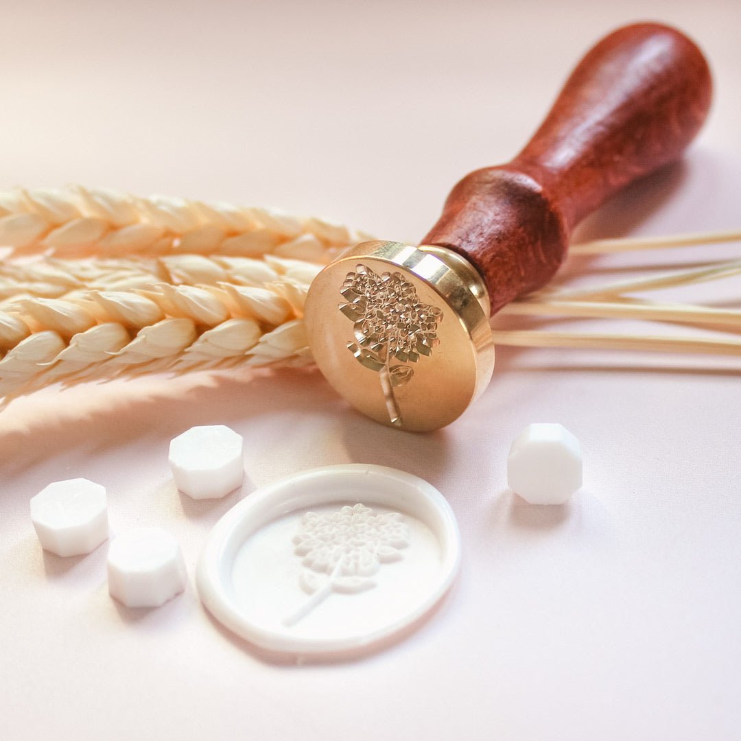 Wax seal stamp - Hydrangea - Lovalù