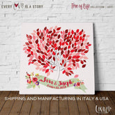 Wedding Guest Book, guestbook wood sign Wedding Guestbook, Custom Guest Book Personalized Guest Book Wedding Photo Book wood guest book sign - Lovalù