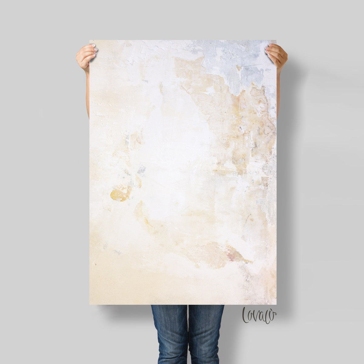 Distressed antique wall Vinyl Photography Backdrop for Product, Instagram, Flat lay &amp; Food Photography - Lov2078
