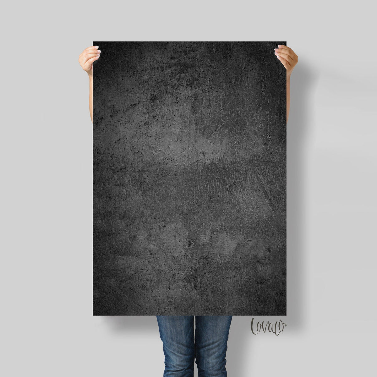 Black Photography Backdrop vinyl for Product, Instagram, Flat lay &amp; Food Photography - Lov456