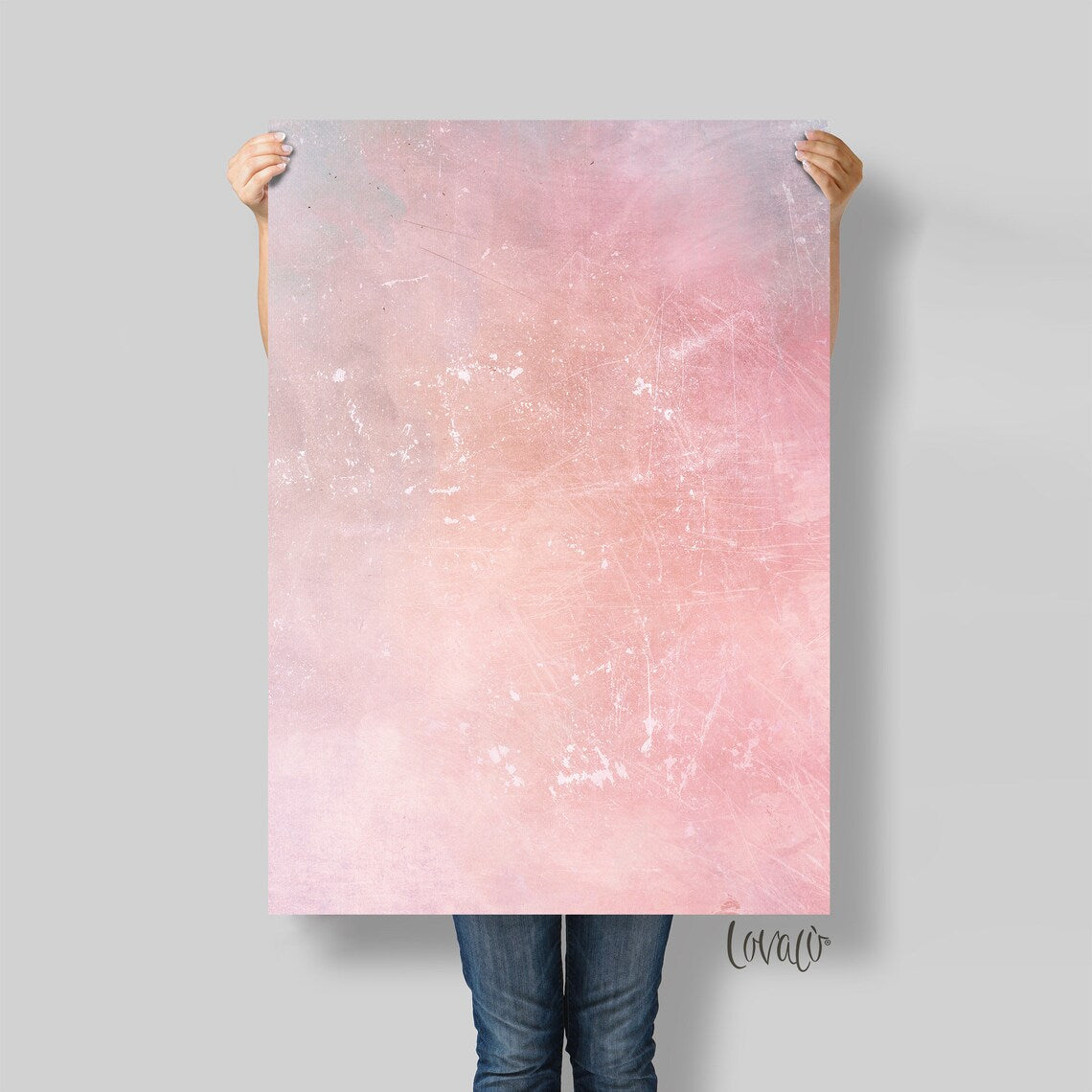 Sfondo Fotografico texture astratto sfumature rosa - Lov5004