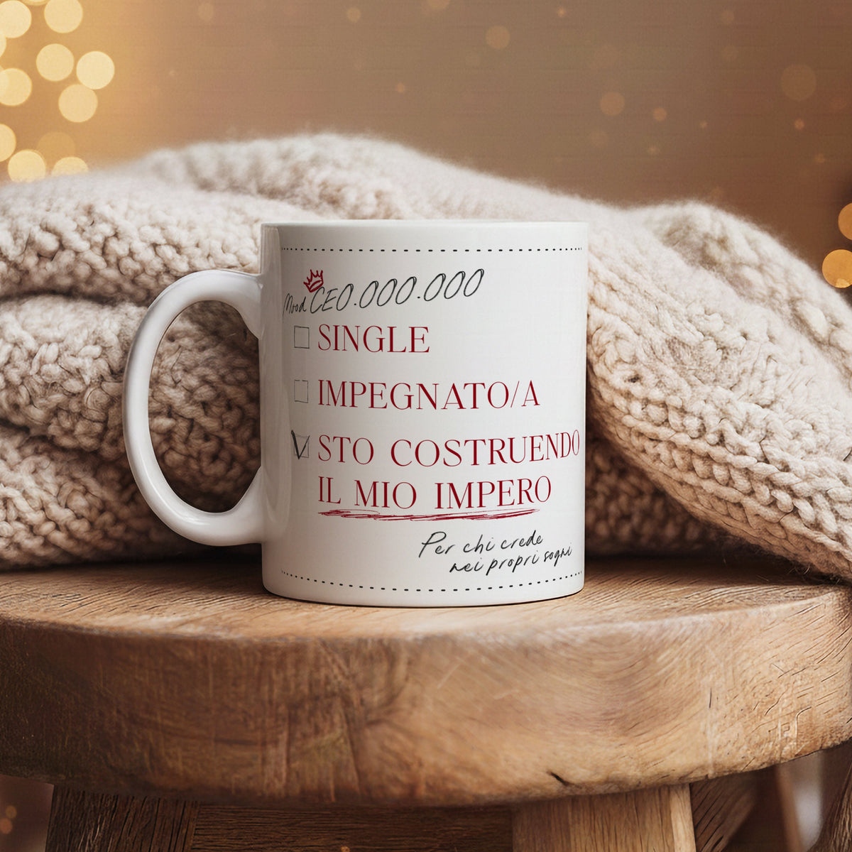 Tazza tisana "CEO mood"