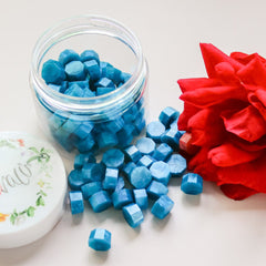Blue Mermaid - Sealing Wax Beads - Lovalù