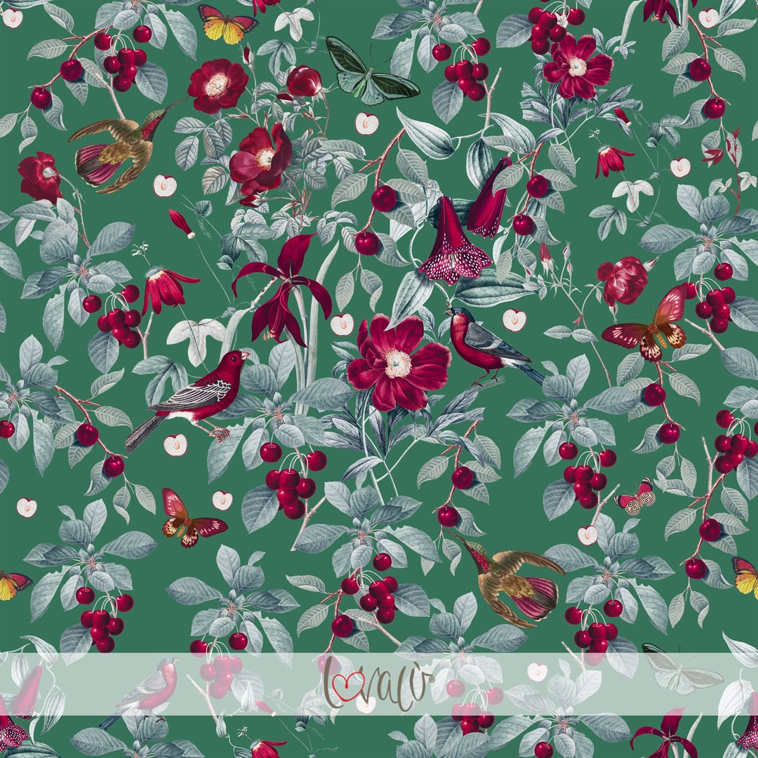 Botanical Wallpaper - Secret Garden - Lovalù