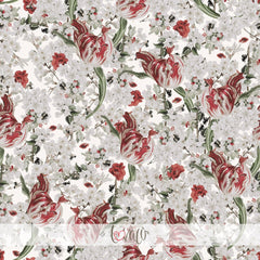 Botanical Wallpaper - Tulip - Lovalù