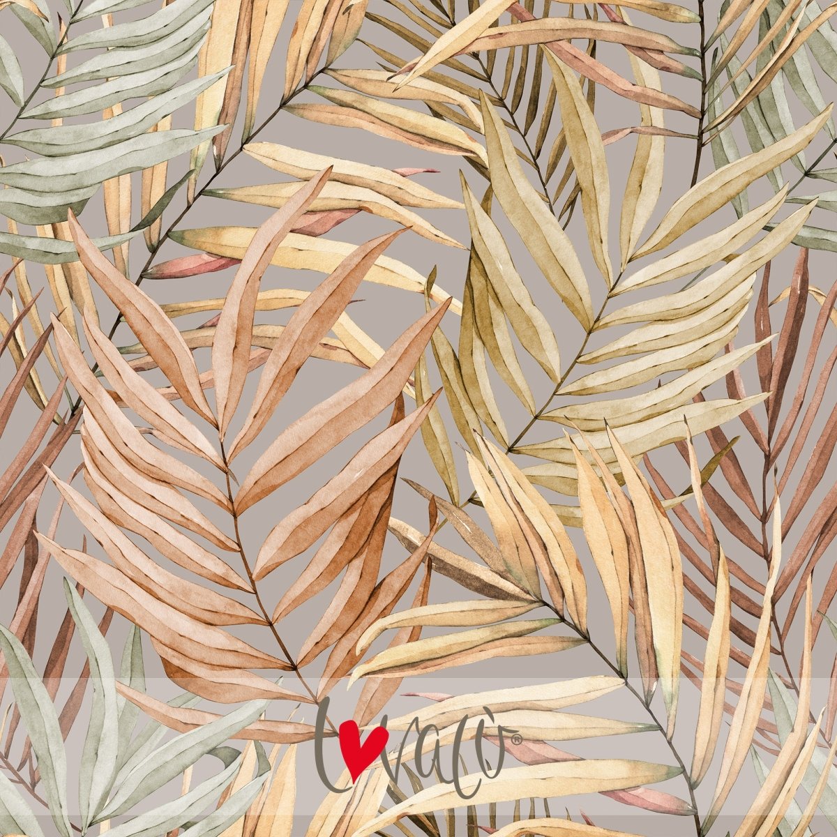 Exotic Leaves Wallpaper - Cerere - Lovalù
