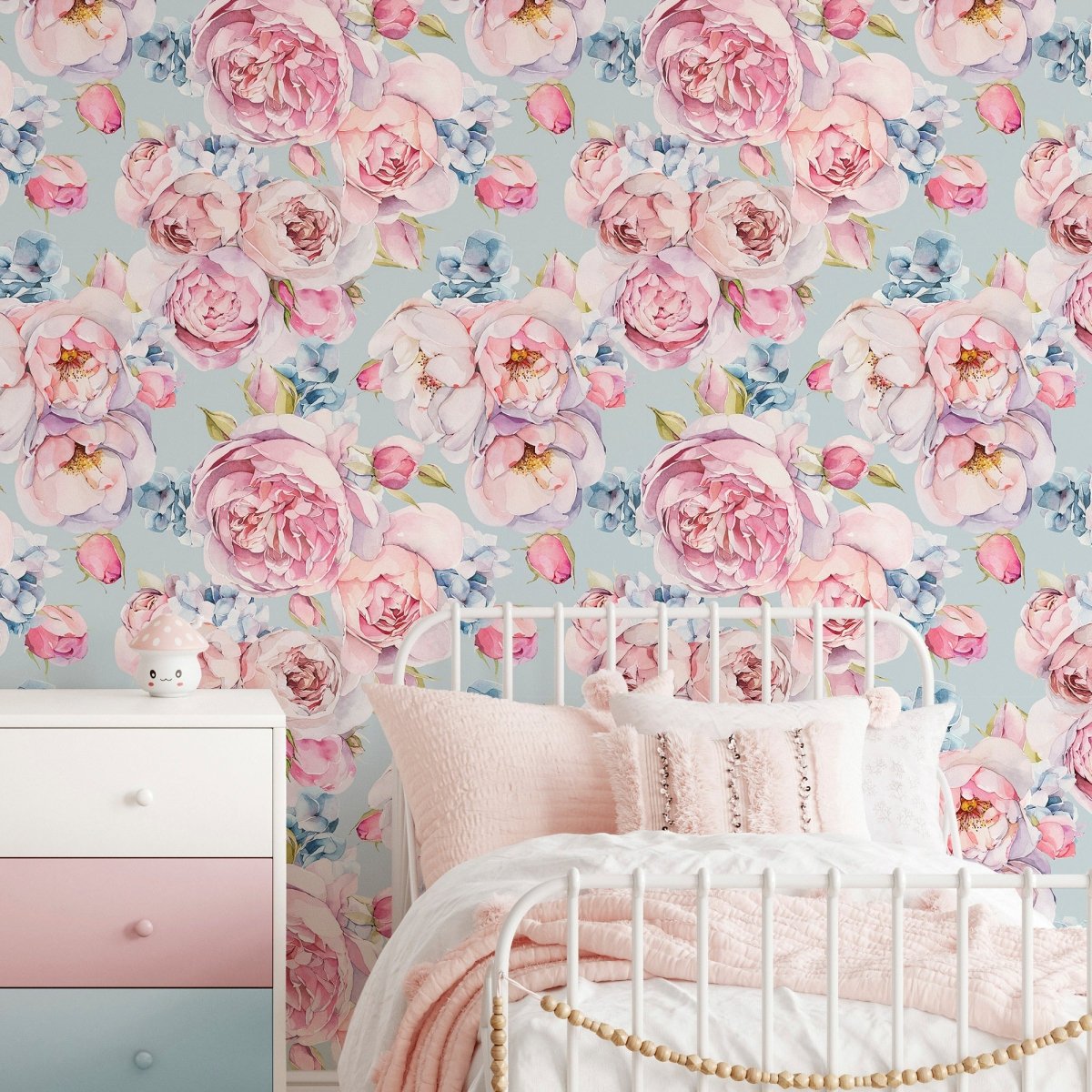 Floral Wallpaper - Rosa Rosae - Lovalù