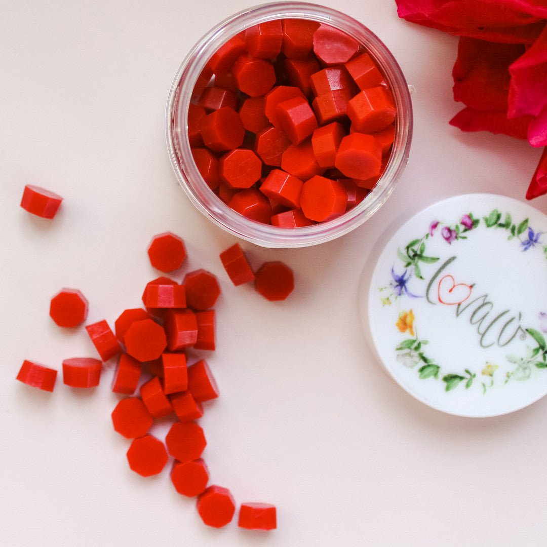 Red Cherry - Sealing Wax Beads - Lovalù