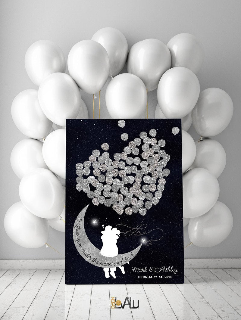Wedding Shower Guest Book, Unique Guest Book Alternative, Wedding Guest Book, Personalized Guestbook, Modern Guestbook - Lovalù